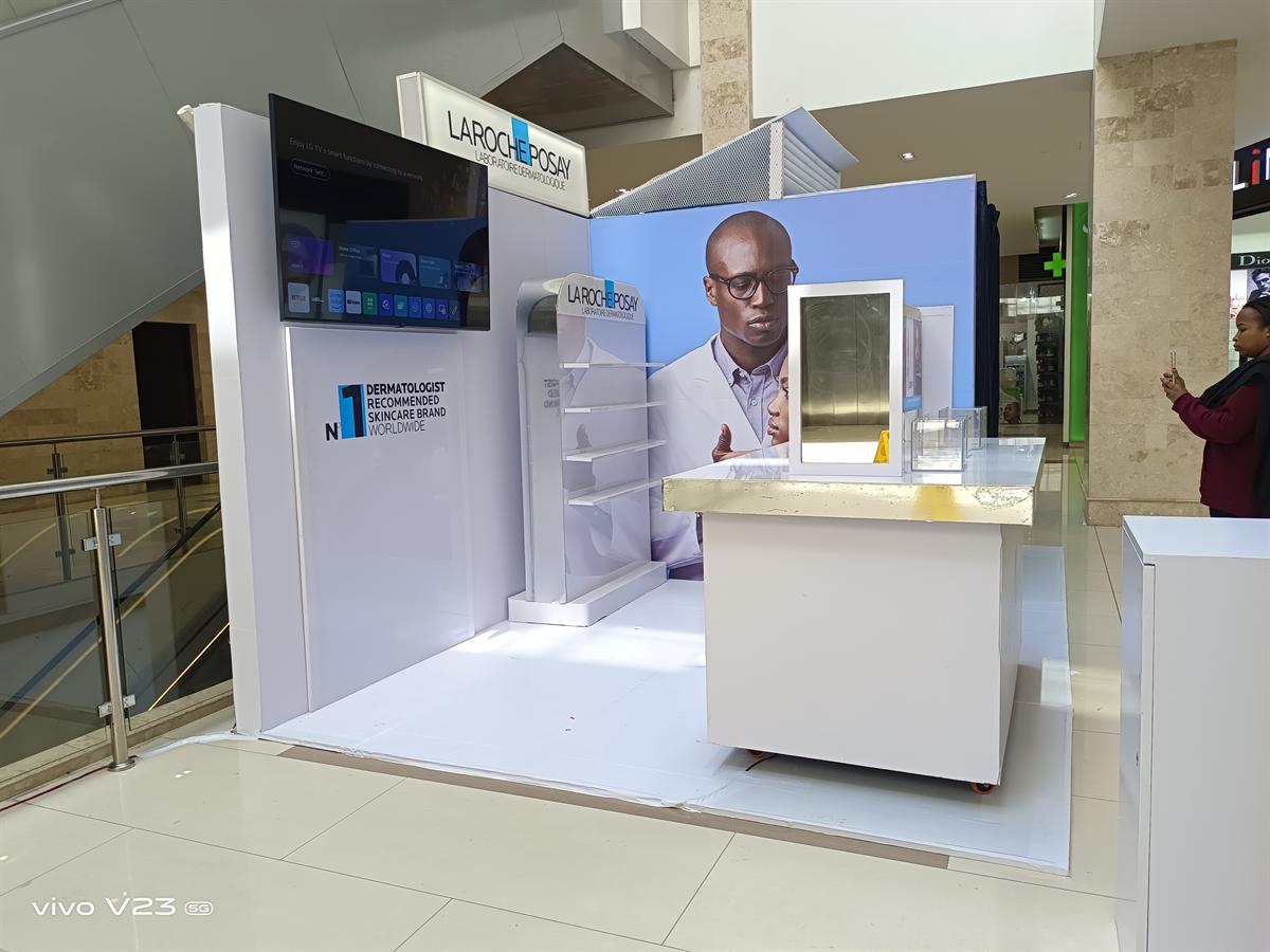 Event booth build detail